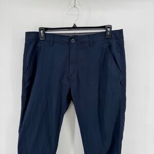 Denali Flex Waist‎ Golf Pants Straight Leg, Flat Front, Gorpcore 36x30 Dark Blue